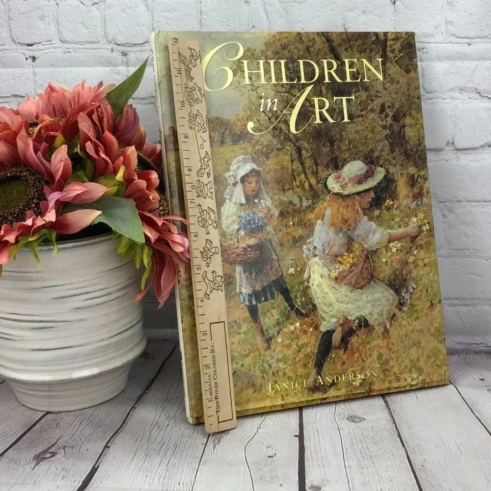 vintage book children in art 1996